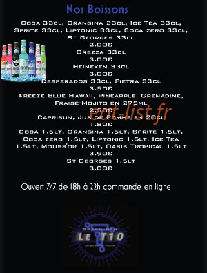 Le T10 — carte page 6