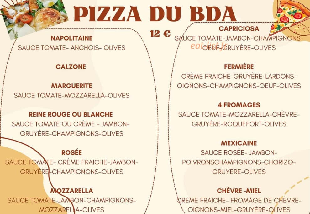 Bar des amis — carte page 2