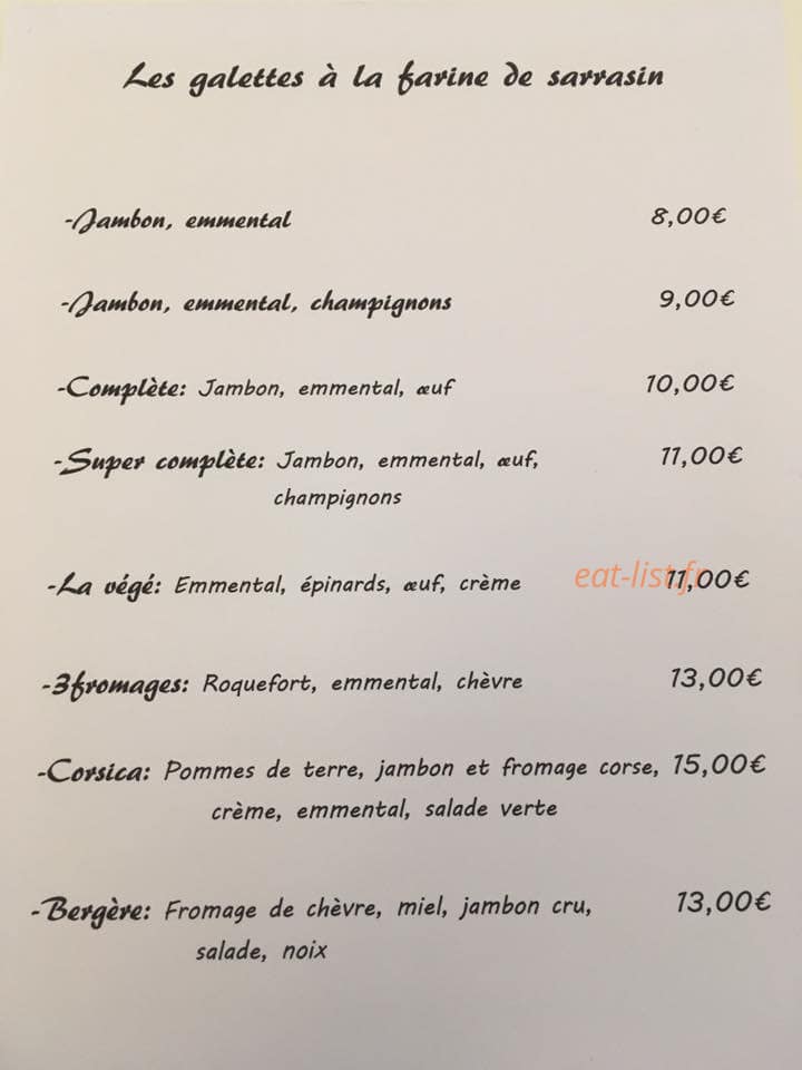U Franghju — carte page 1