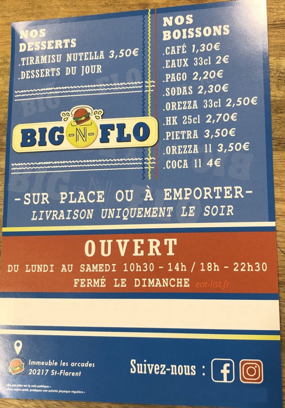 Big-n-flo — carte page 2