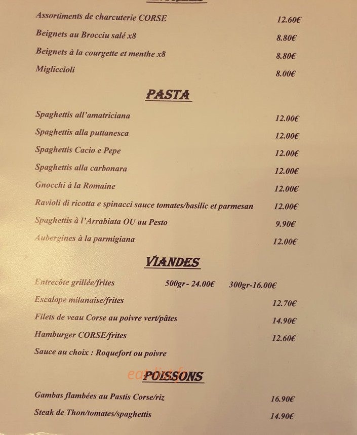 Madame Mère — carte page 1