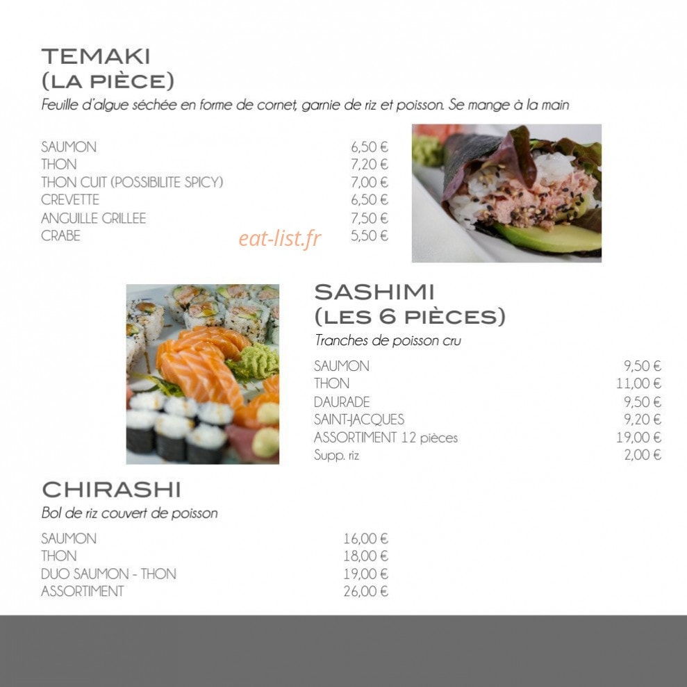 Restaurant La Gaffe — carte page 10