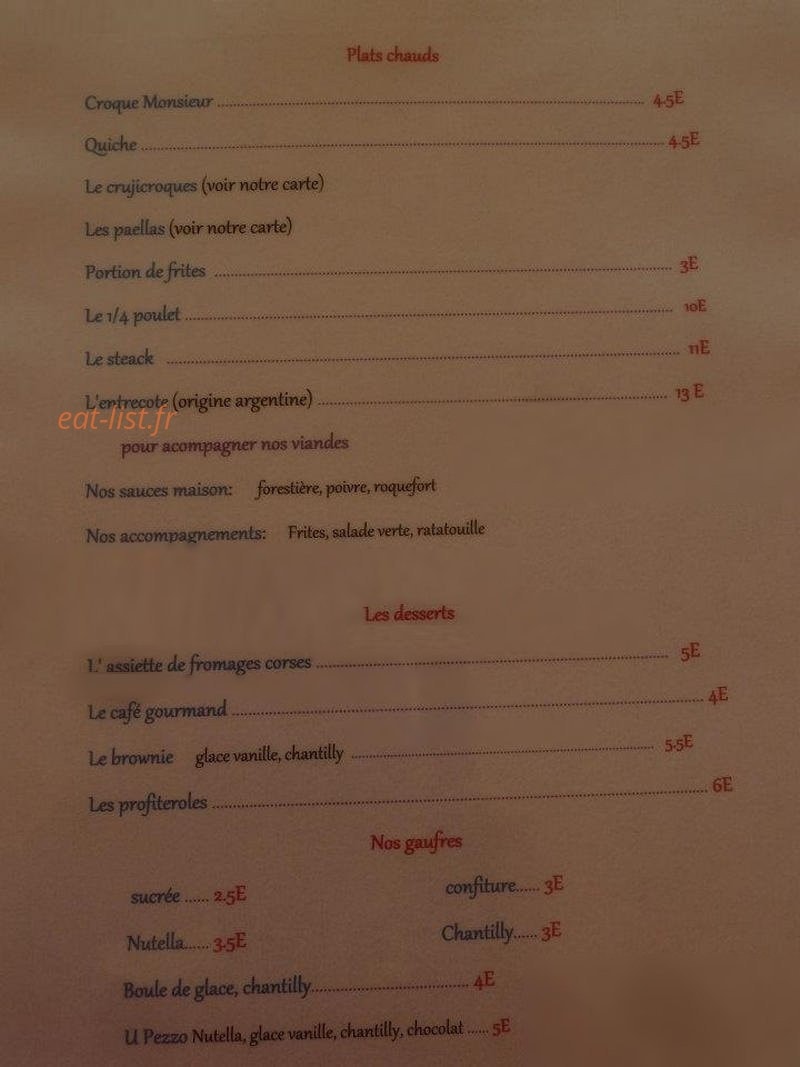 U Pezzo — carte page 2