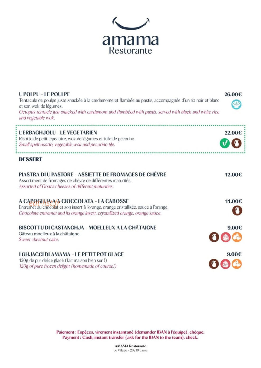 Amama — carte page 2