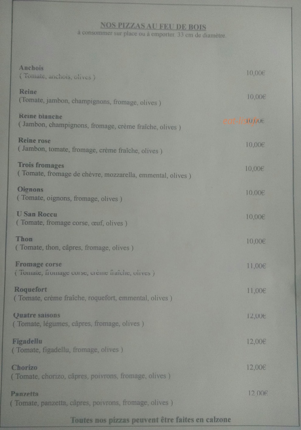 U San Roccu — carte page 1