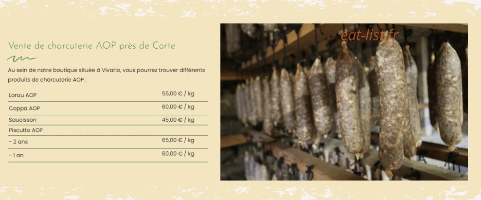 Auberge u paese — carte page 3