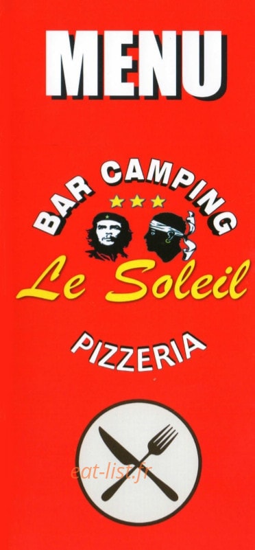 Le Soleil — carte page 1
