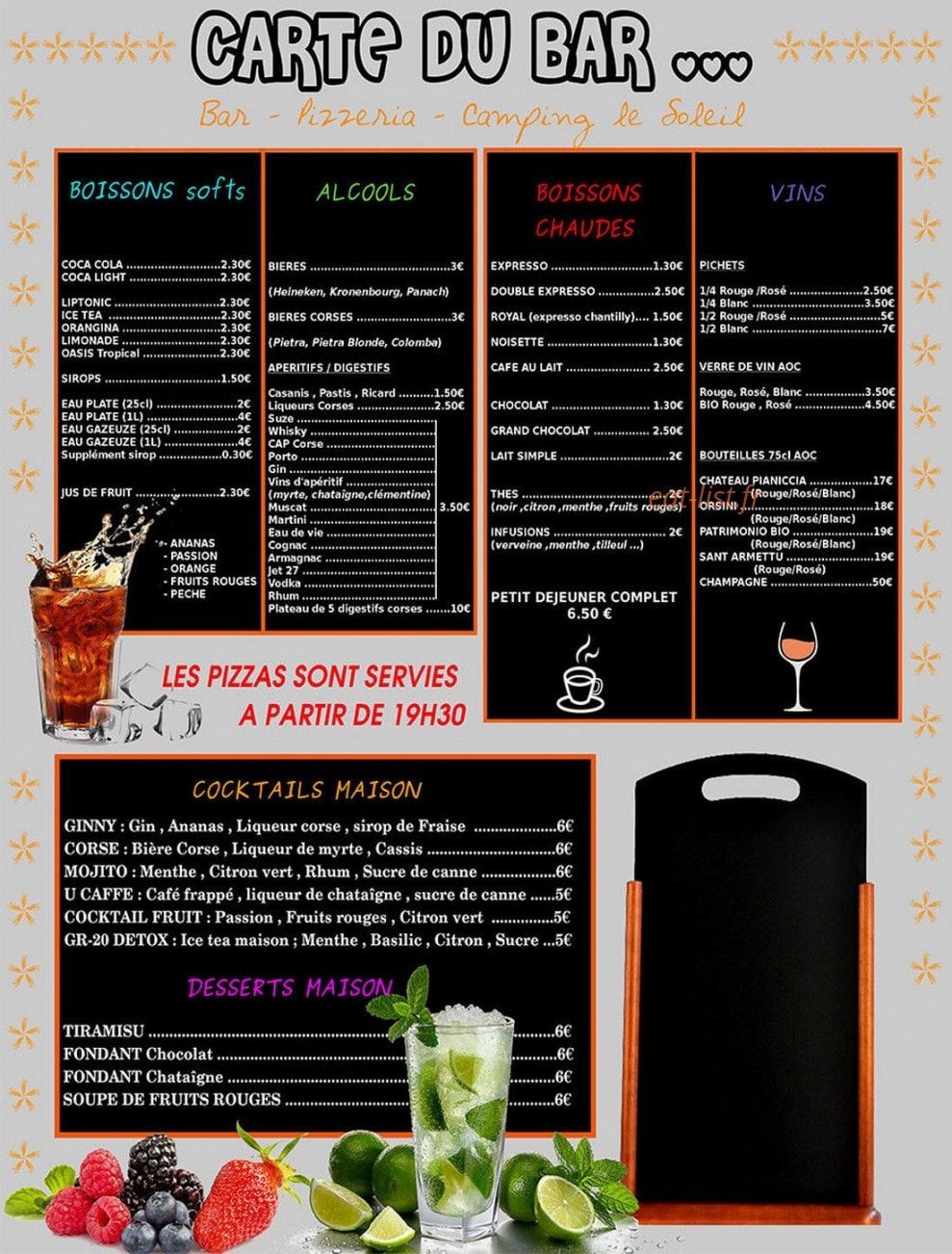 Le Soleil — carte page 3