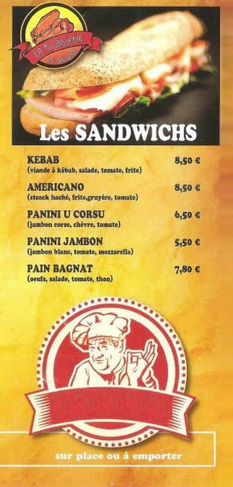 La Rôtisserie de Balagne — carte page 4