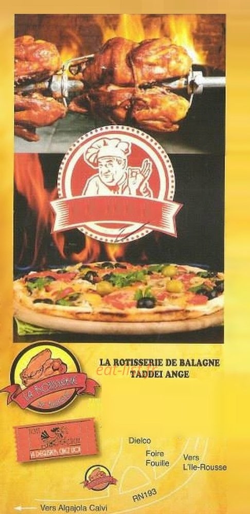 La Rôtisserie de Balagne — carte page 6