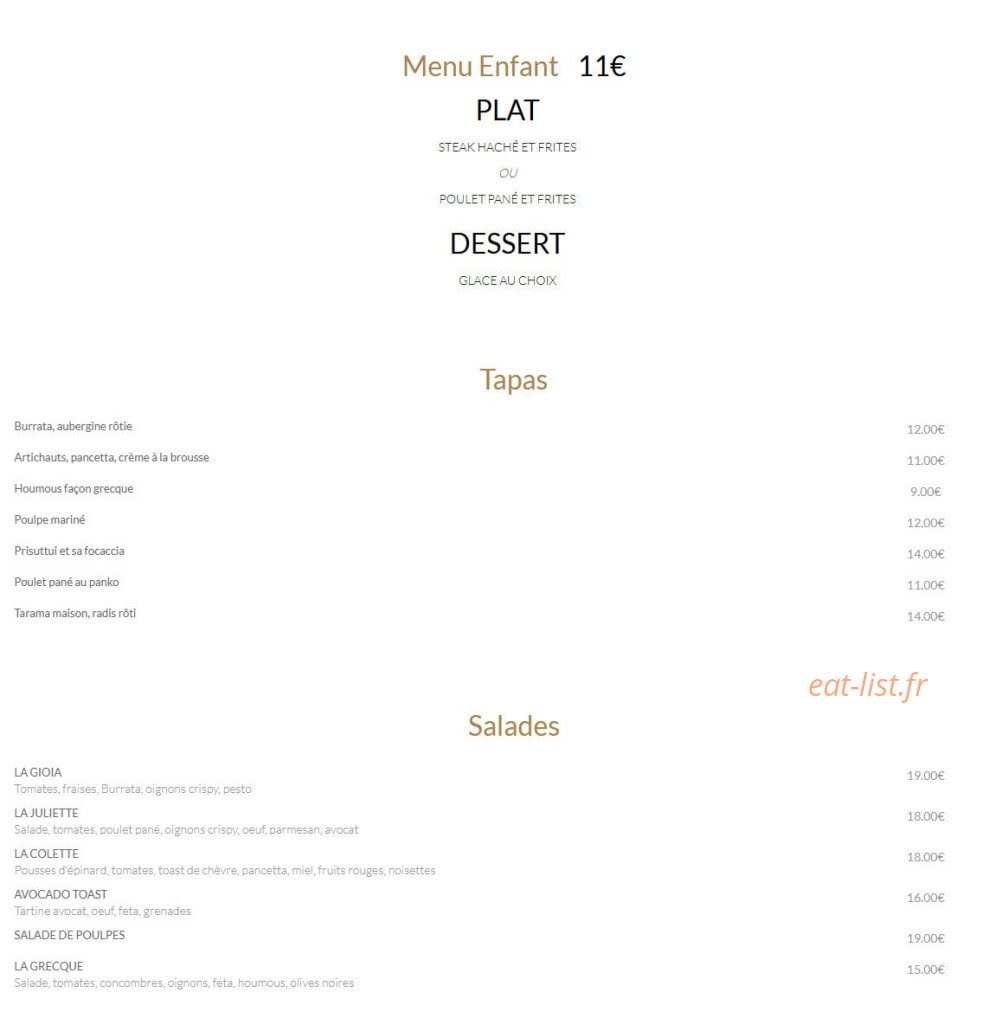 Gioia — carte page 1