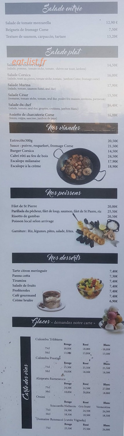 Le Marina — carte page 5