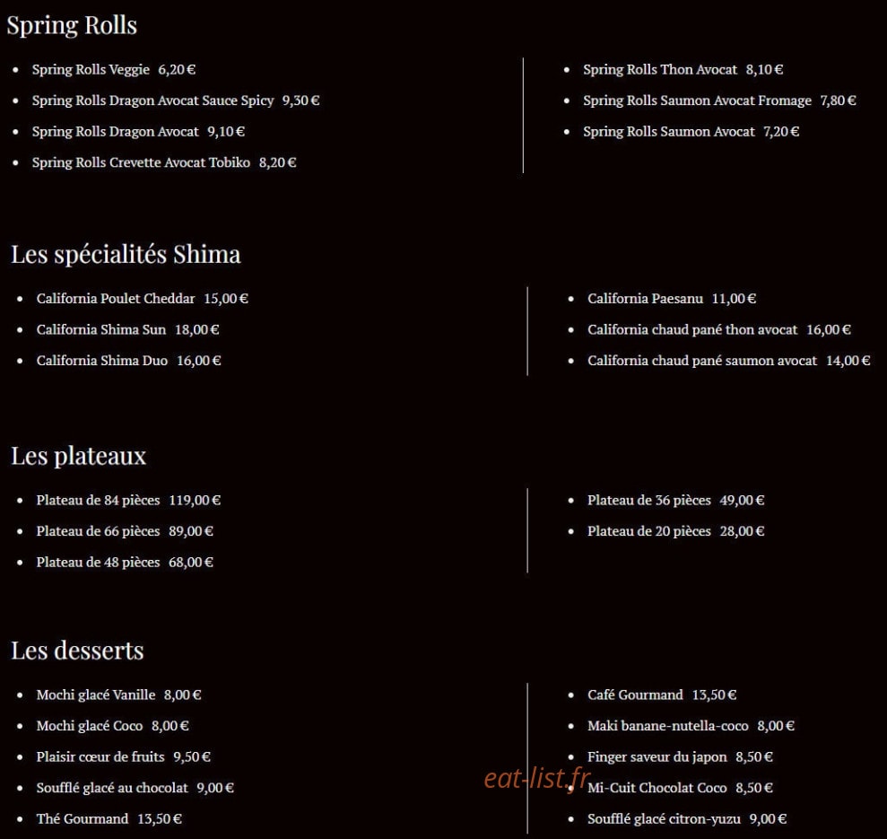 Le Shima — carte page 3