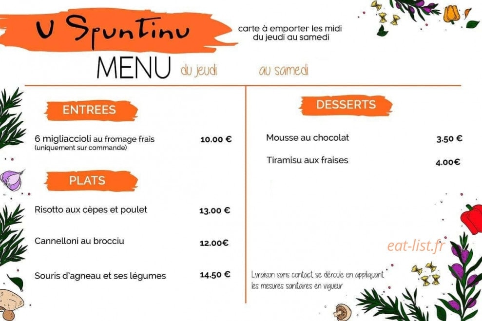 U Spuntinu — carte page 1