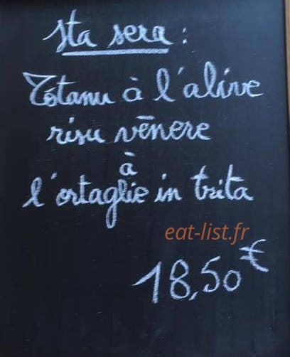 Cantina A Moresca — carte page 1