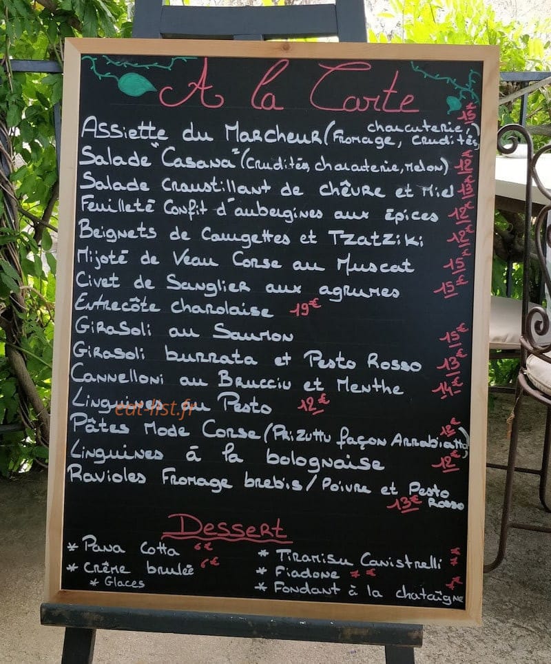A Stalla — carte page 2