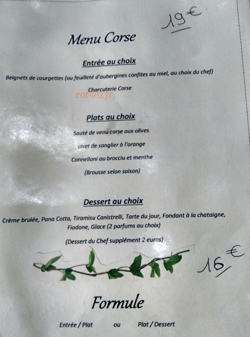 A Stalla — carte page 3