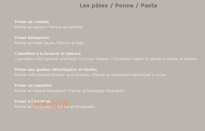 Le San Carlu — carte page 2
