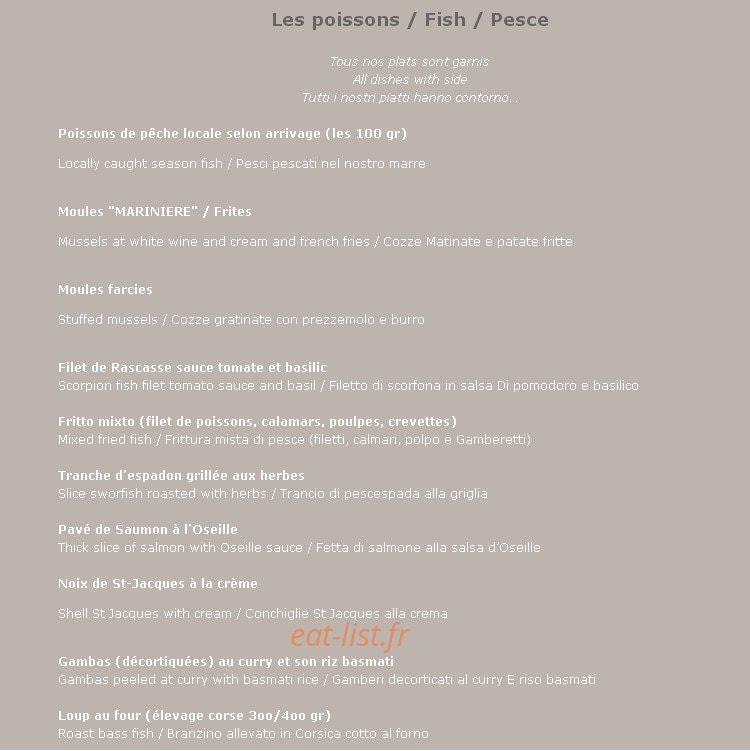 Le San Carlu — carte page 4