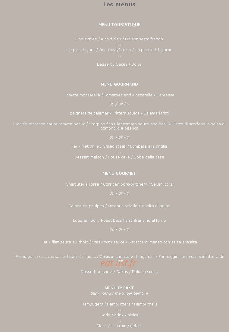 Le San Carlu — carte page 6