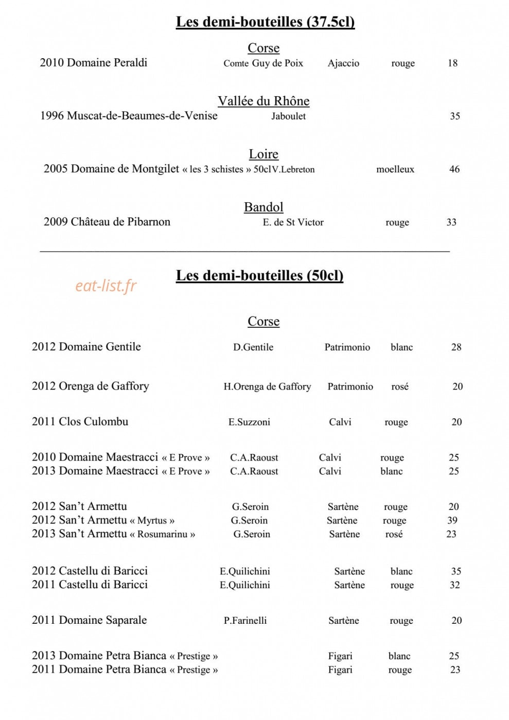 Le Pirate — carte page 18