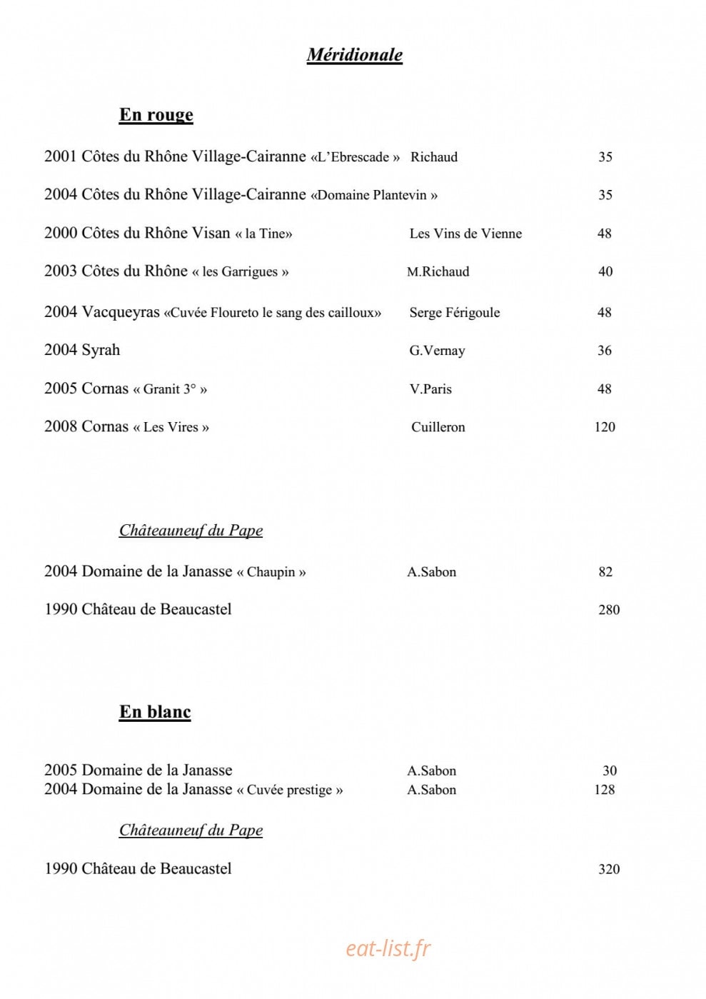 Le Pirate — carte page 16
