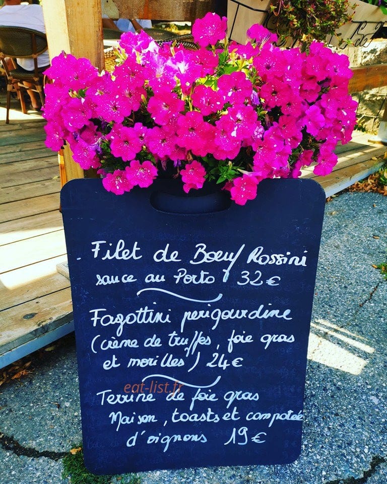 Brasserie Acquaviva — carte page 1