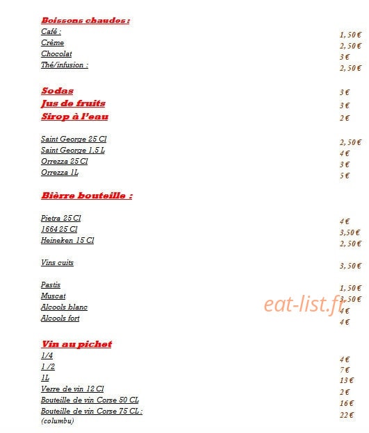 Ranch A Strada — carte page 5