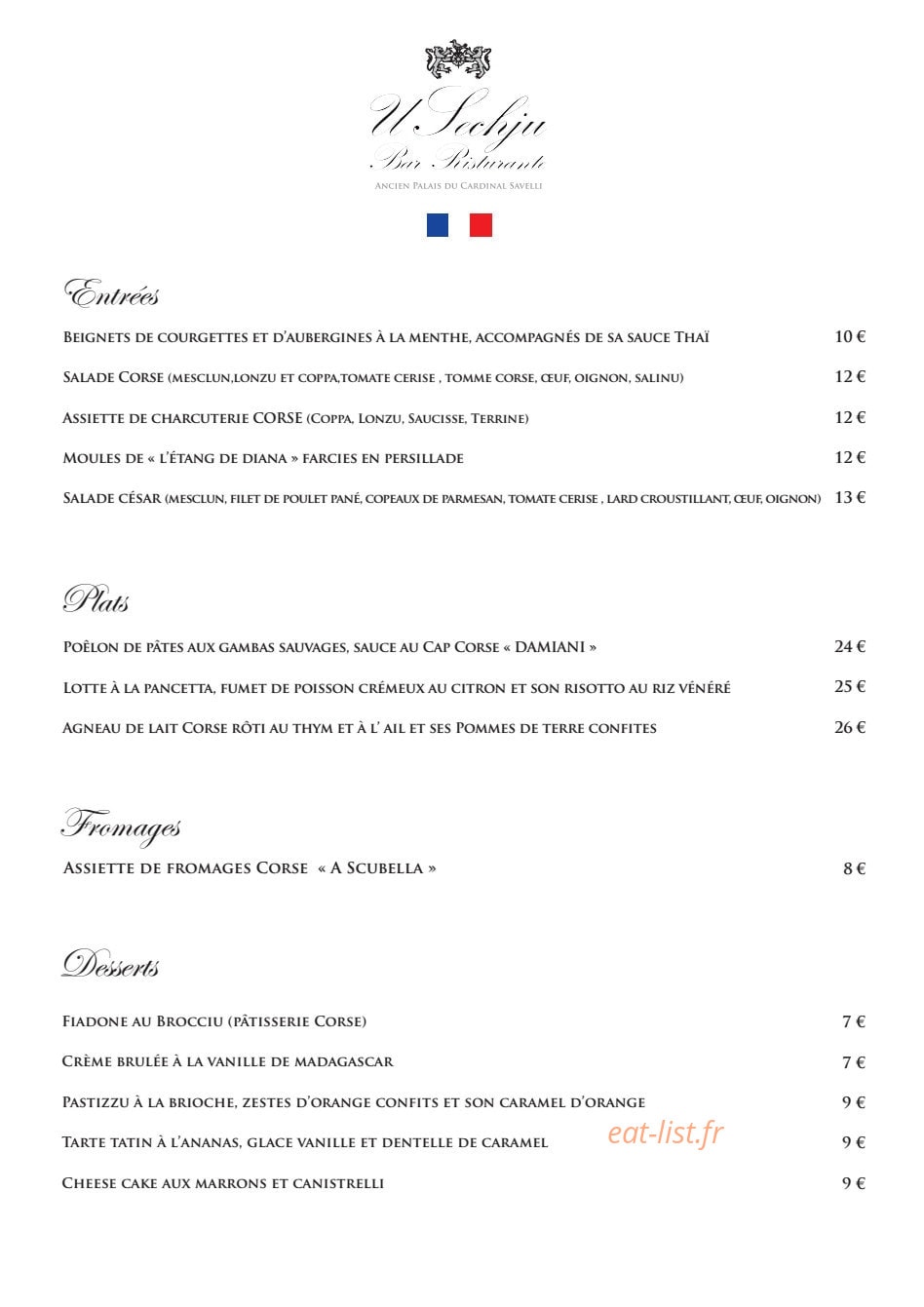 U Sechju — carte page 1