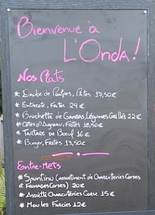 L'onda — carte page 1