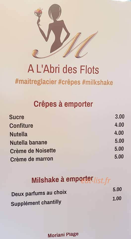 A L'abri Des Flôts — carte page 1