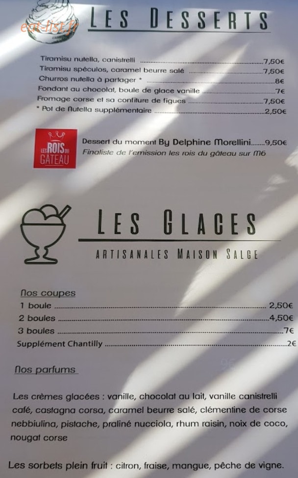 L'Albore paillote — carte page 4