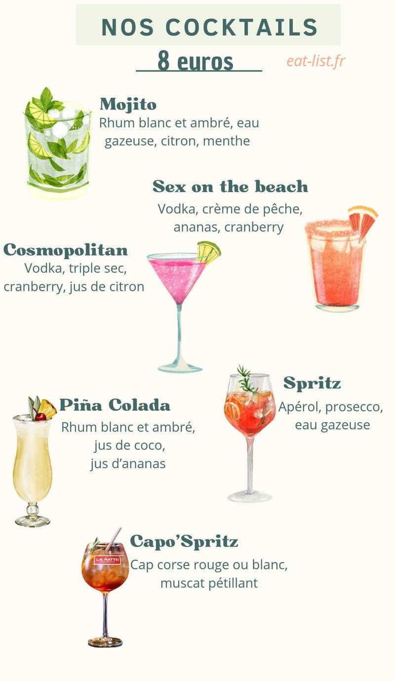 La paillote — carte page 3