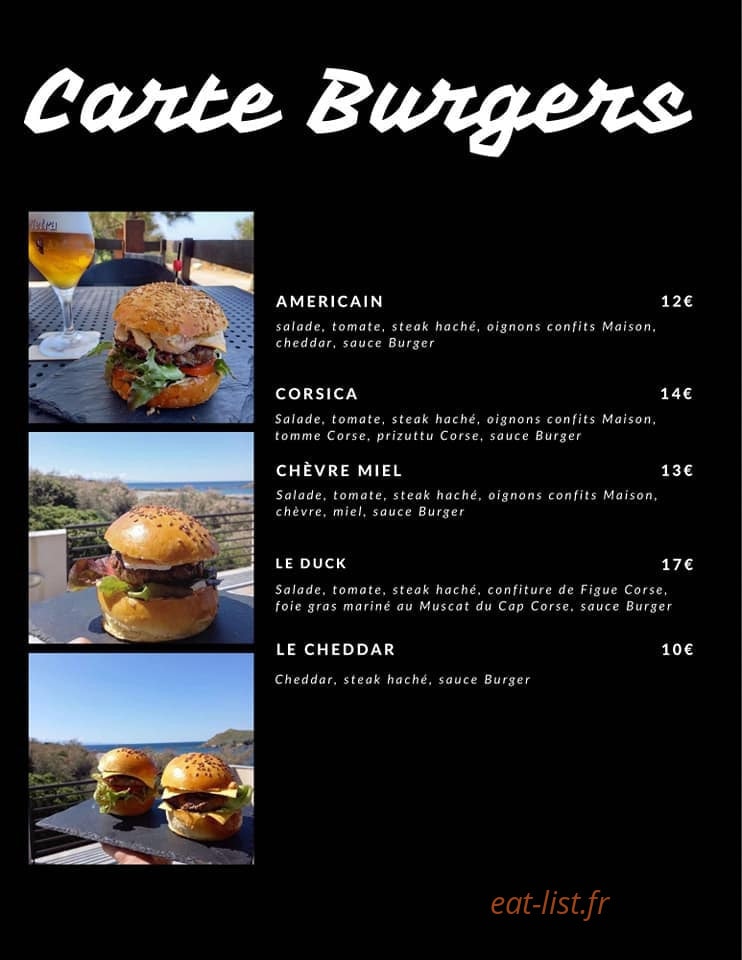 Chez Sandrine — carte page 3