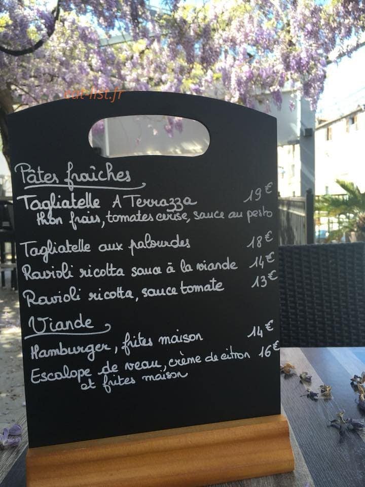 A Terrazza — carte page 1