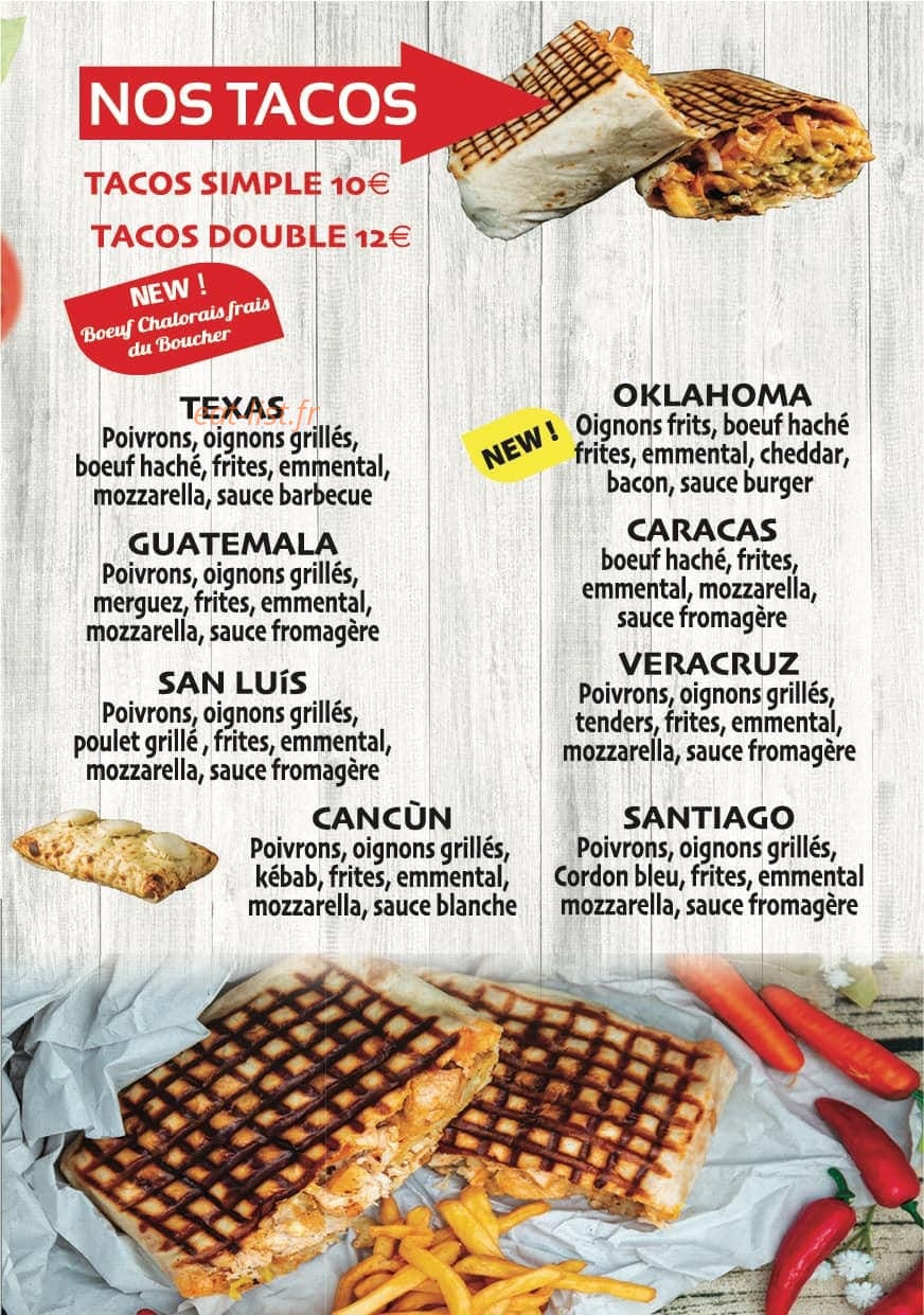 Allo Pizza Burger — carte page 6