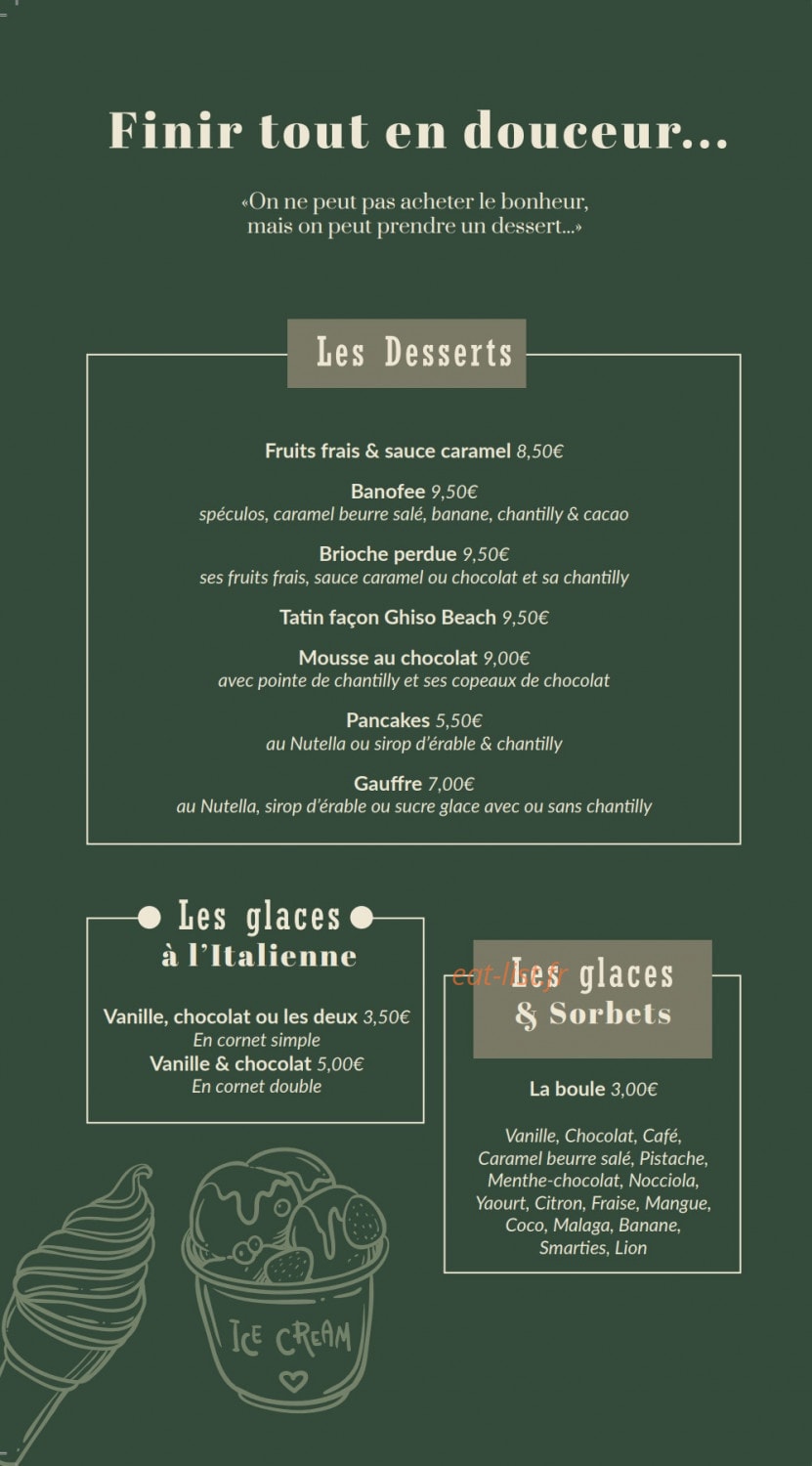 Ghiso Beach — carte page 4