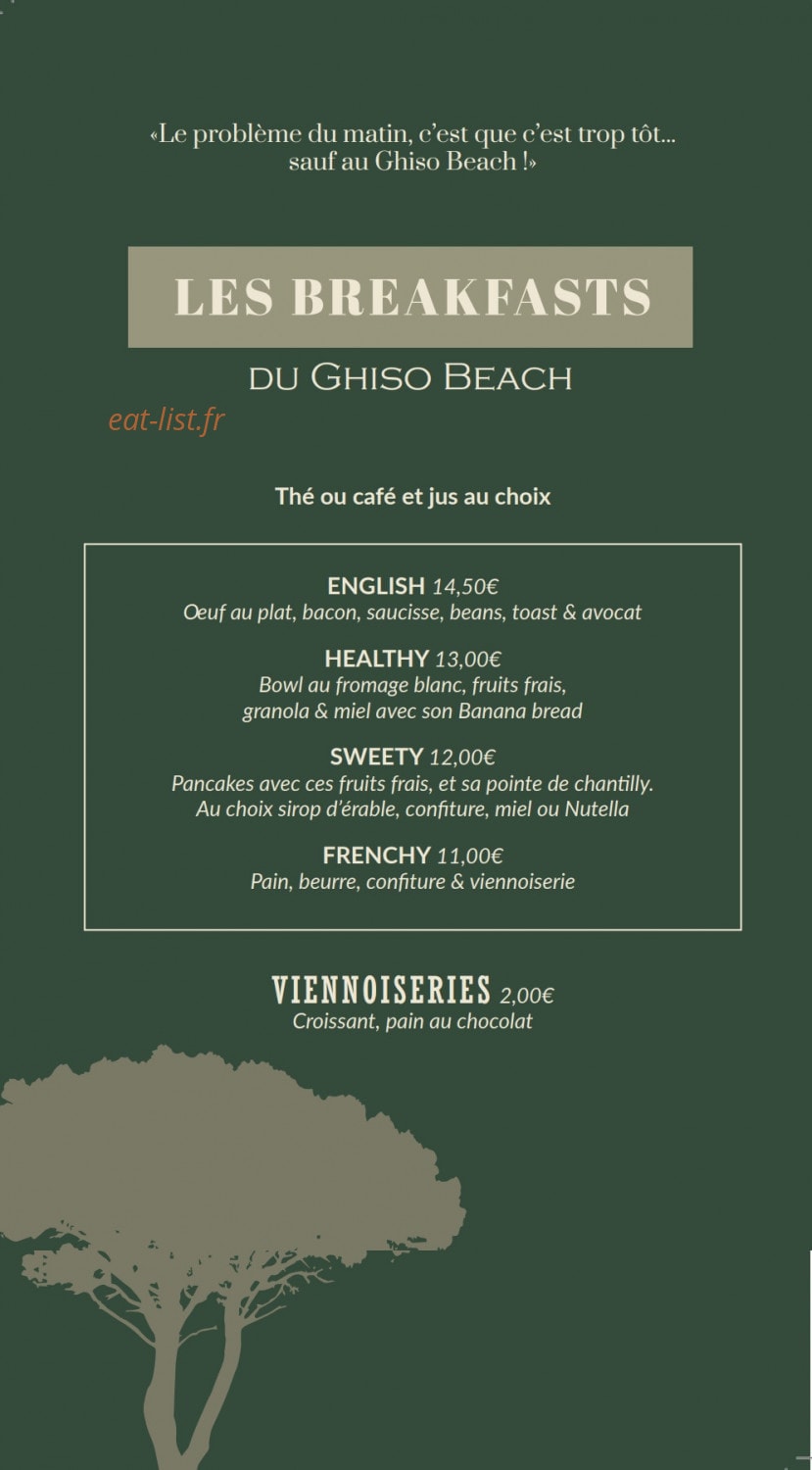 Ghiso Beach — carte page 9
