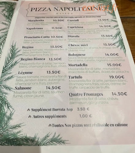 La Gazelle — carte page 1