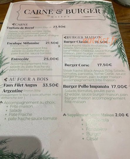 La Gazelle — carte page 2