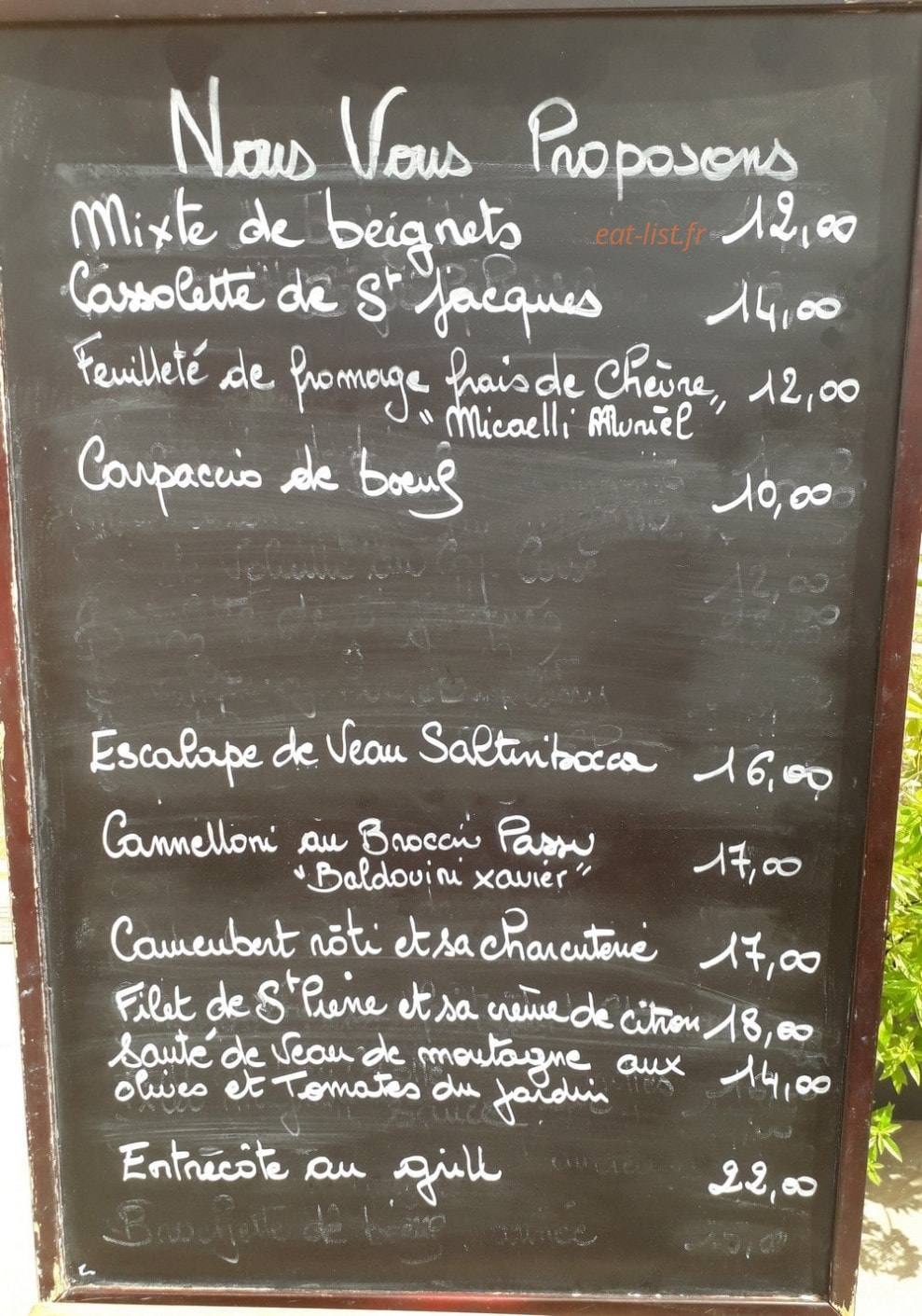 Caffe Buttea — carte page 1