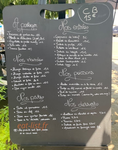 La Galère — carte page 1
