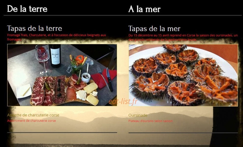 Le Vinci — carte page 1