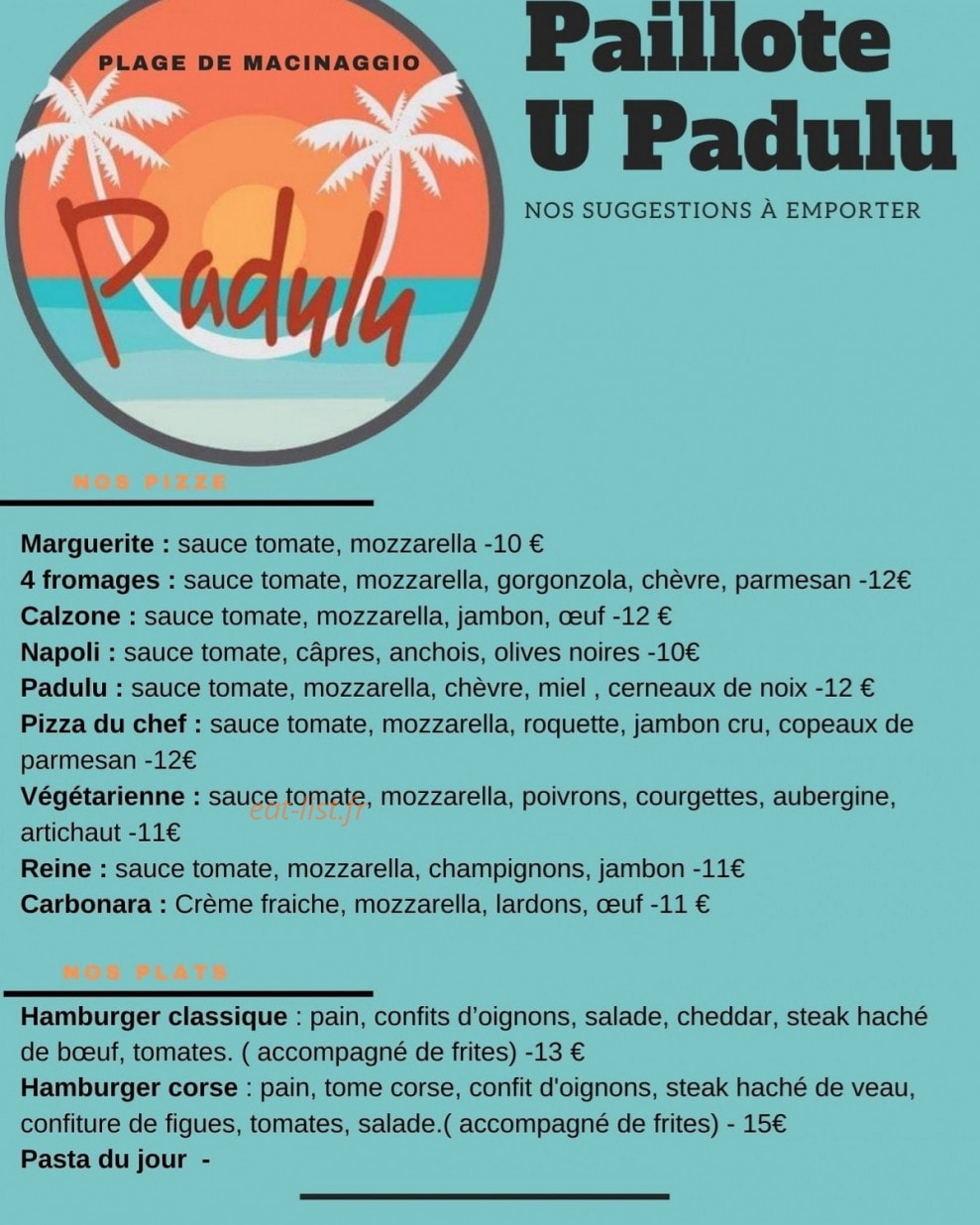 Pailotte U Padulu — carte page 1