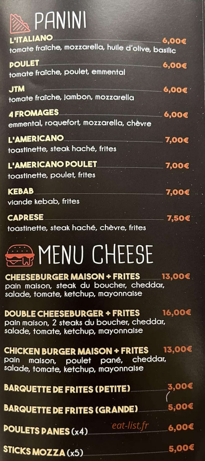 Pizza Philippe — carte page 3