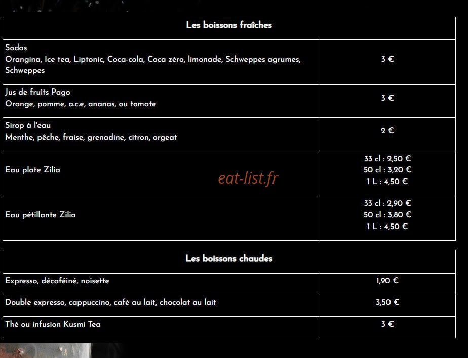 U Campanile — carte page 6