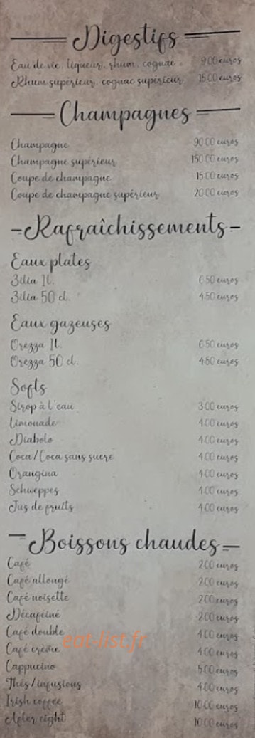 A Candella — carte page 5