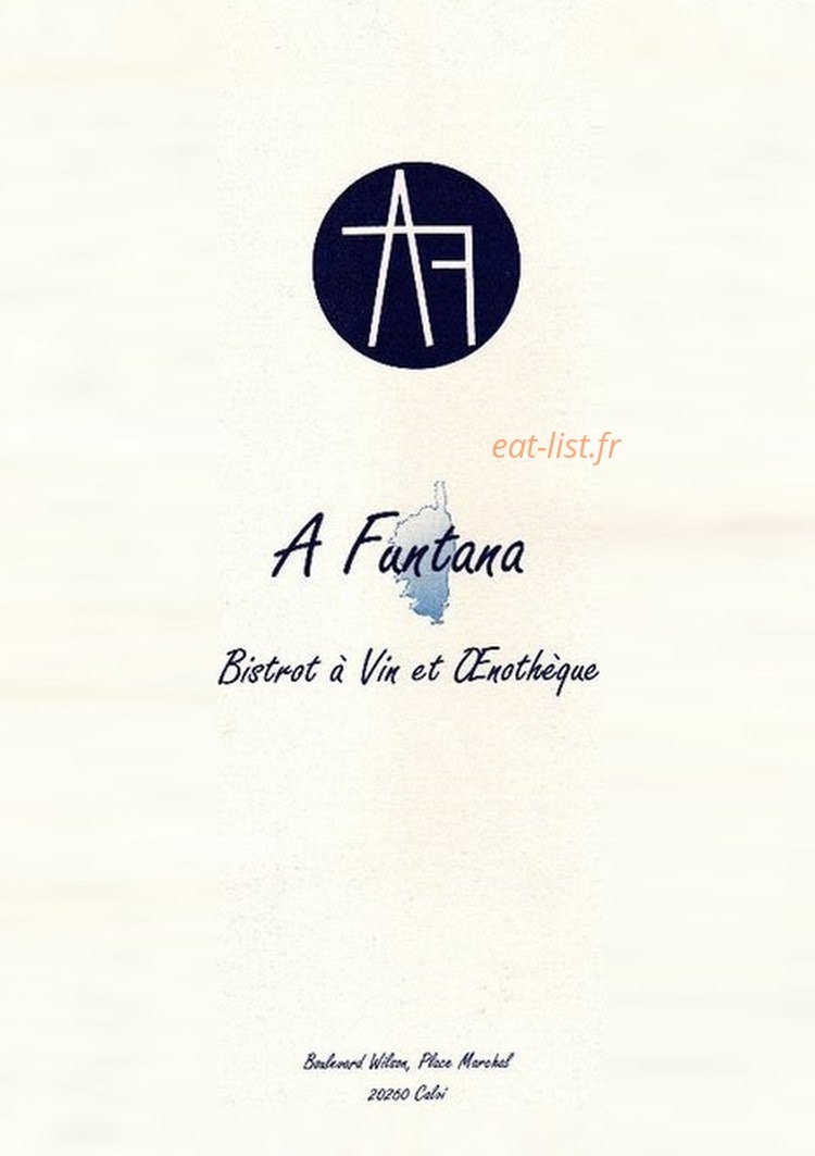 A Funtana — carte page 1
