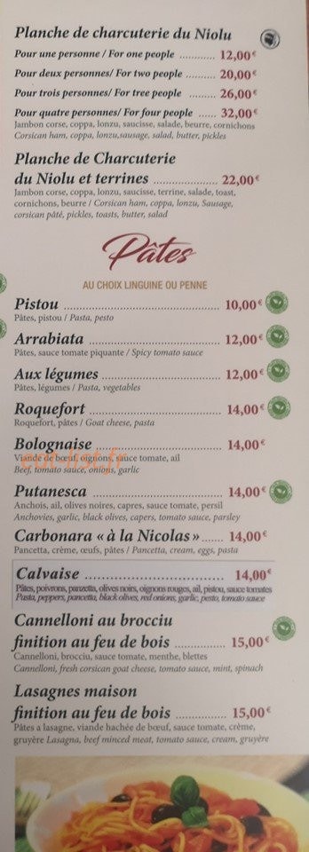 A Punta — carte page 4