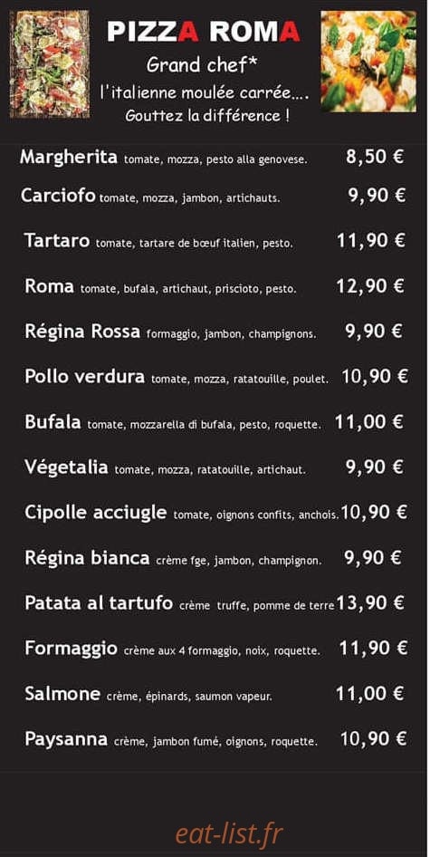 allo top chef La Brochetterie — carte page 4
